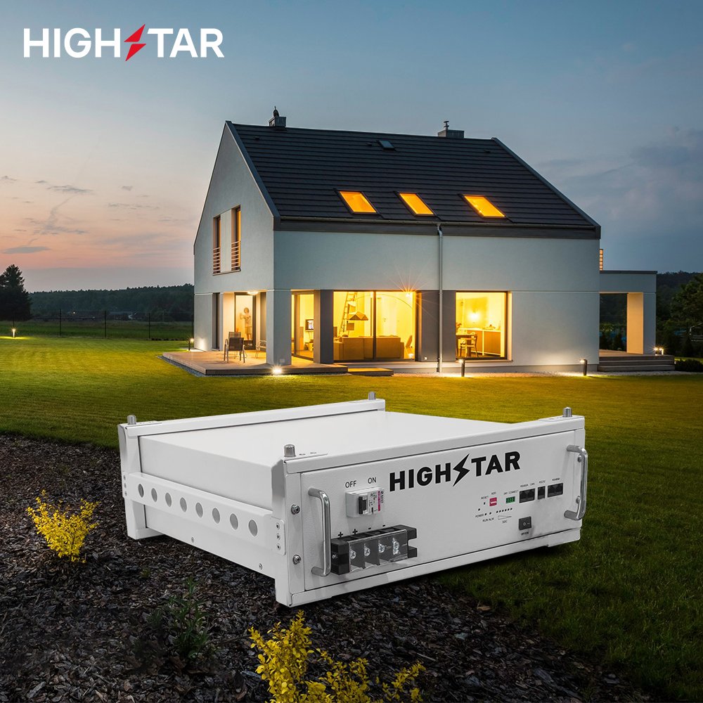 HIGHSTAR Hsdlfp-48100aVTC Rechargeable Backup lithium-ion battery pack for Telecom Station