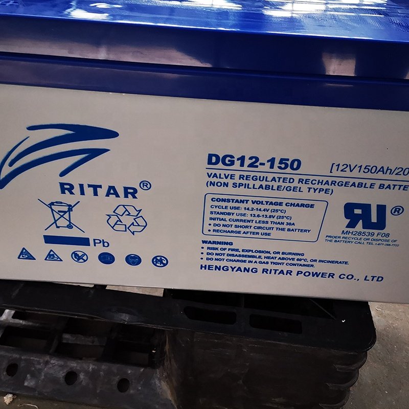 Ritar 12V 250AH Solar Battery 12V 100AH Deep Cycle batteries 12V 200AH GEL Battery 200ah
