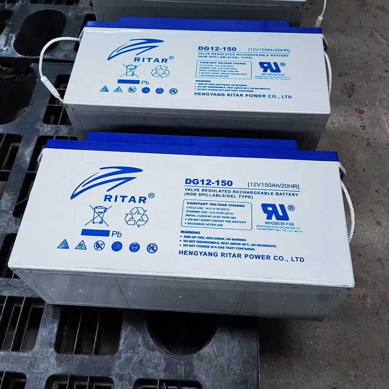 Ritar 12V 250AH Solar Battery 12V 100AH Deep Cycle batteries 12V 200AH GEL Battery 200ah