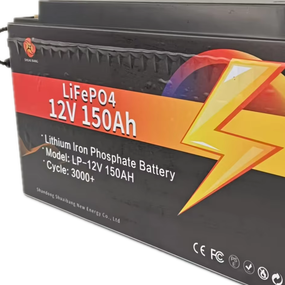 12 V 150 AH Lead-acid Battery Box Built-in Lithium-ion Lifepo4 Battery Suitable for 12V Lead-acid Devices and Other Equipment