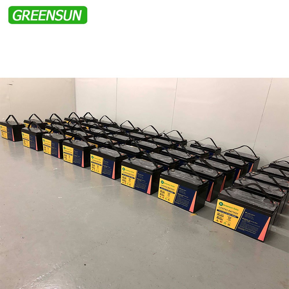 Litium batterie litio li ion Lithium lifepo4 lipo4 12v Solar Energy System Battery 100Ah 200Ah