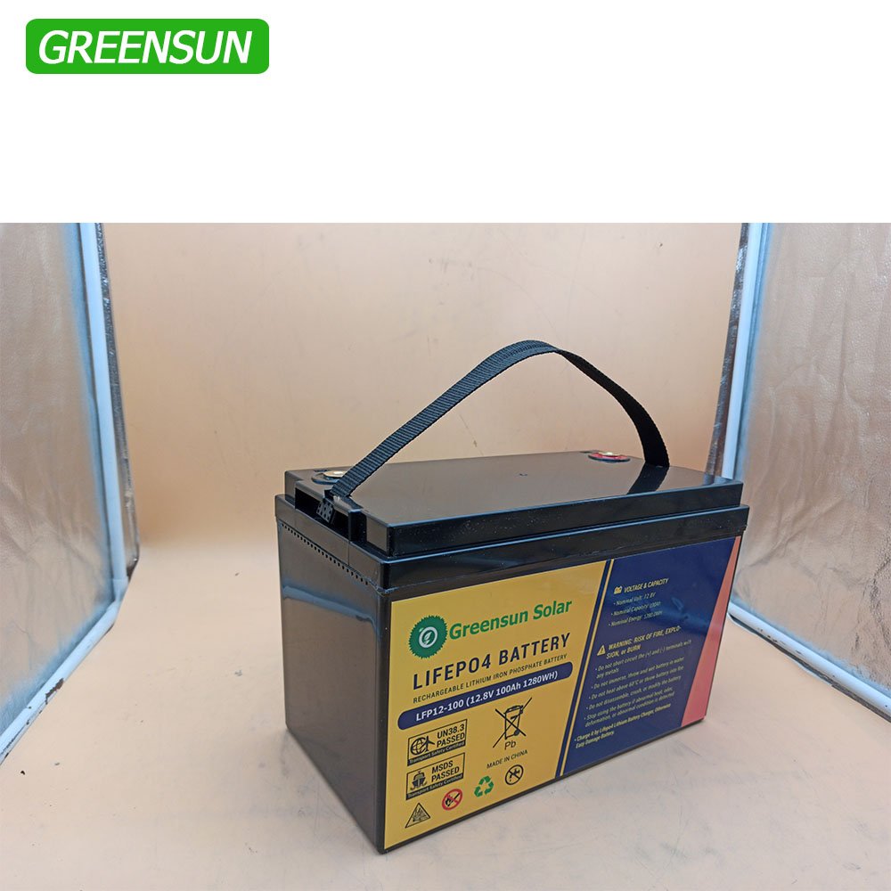 Litium batterie litio li ion Lithium lifepo4 lipo4 12v Solar Energy System Battery 100Ah 200Ah