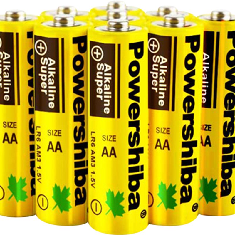 No-Mercury Aa Alkaline Battery 1.5 V With Higher Discharge Rate Capability