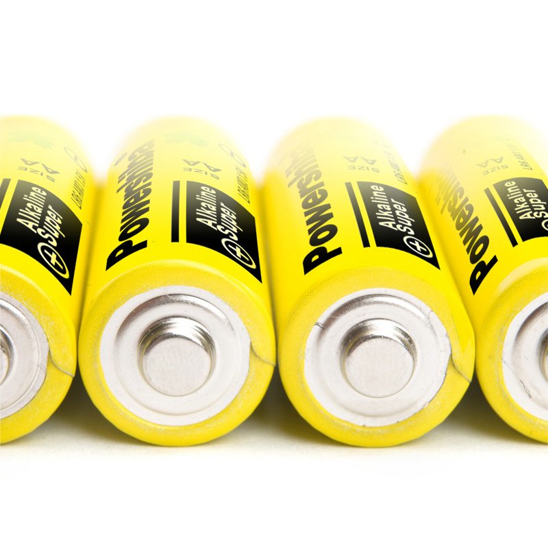 No-Mercury Aa Alkaline Battery 1.5 V With Higher Discharge Rate Capability