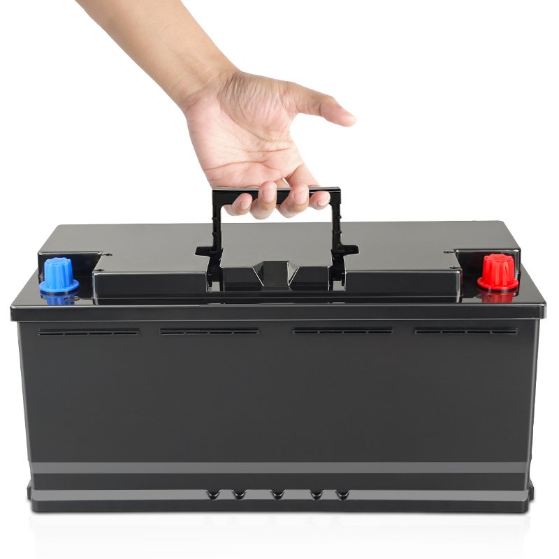 Customizable Low Temperature Start Empty Lifepo4 Battery Box 12v 110A Portable Lead Acid Car starting lithium battery Case