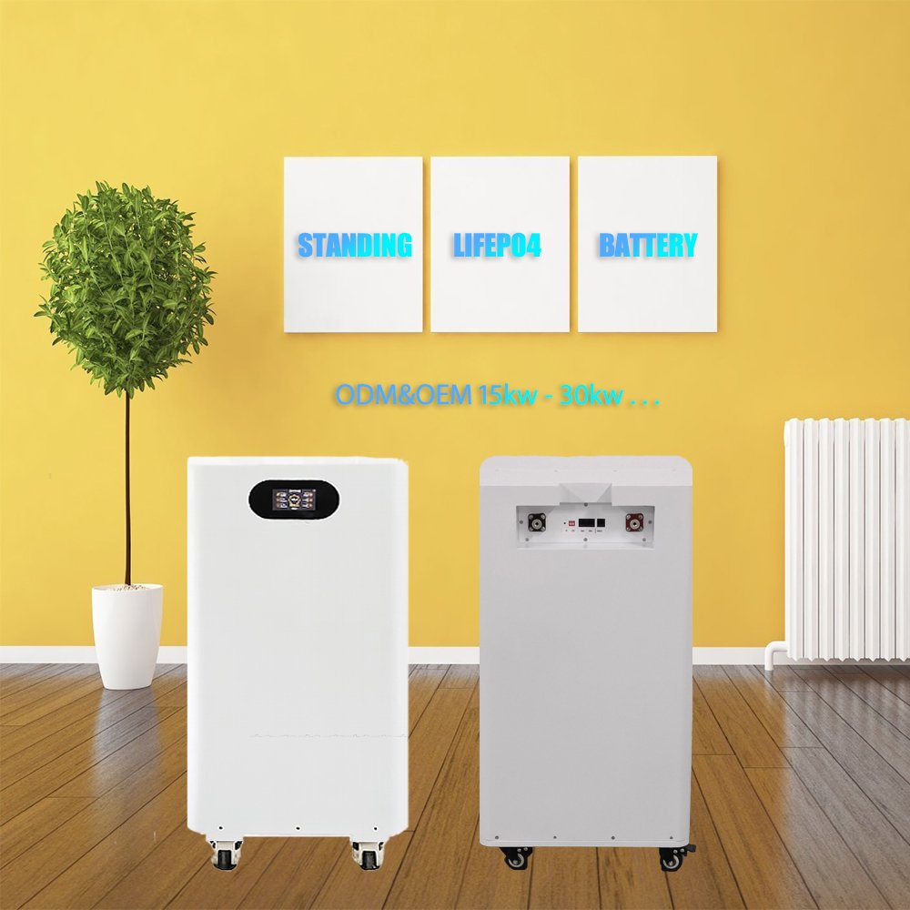 OEM 51.2V 300Ah Lithium Ion Battery 48V 400ah Household standing LiFePO4 Battery Ground Solar Energy Power Storage Battery Pack