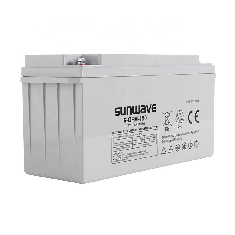 Wholesale deep cycle 12V 100Ah 120Ah 150Ah 200Ah 250Ah Lead Acid Agm Gel Battery for home Lead-acid Battery Solar GEL