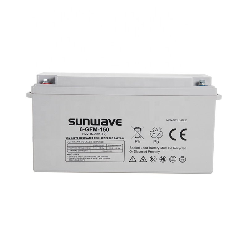 Wholesale deep cycle 12V 100Ah 120Ah 150Ah 200Ah 250Ah Lead Acid Agm Gel Battery for home Lead-acid Battery Solar GEL