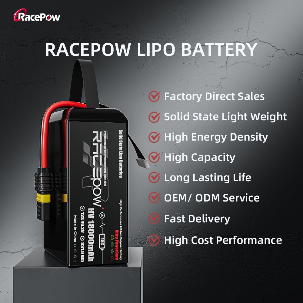 Wholesale 12S/6S 44.4V Customized 18000 23000 28000mAh drone battery Large load-carrying vertical take-off fixed-wing