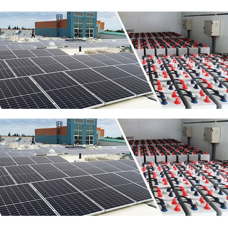 Factory Price Complete 30kw 50kw 100kw 150kw Hybrid Grid Solar System With Batteries For Commercial