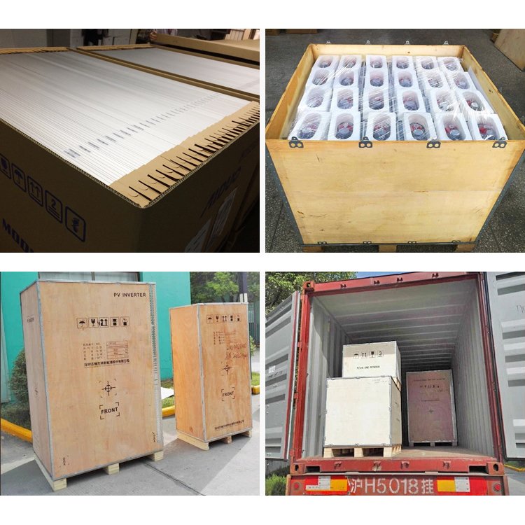 Factory Price Complete 30kw 50kw 100kw 150kw Hybrid Grid Solar System With Batteries For Commercial