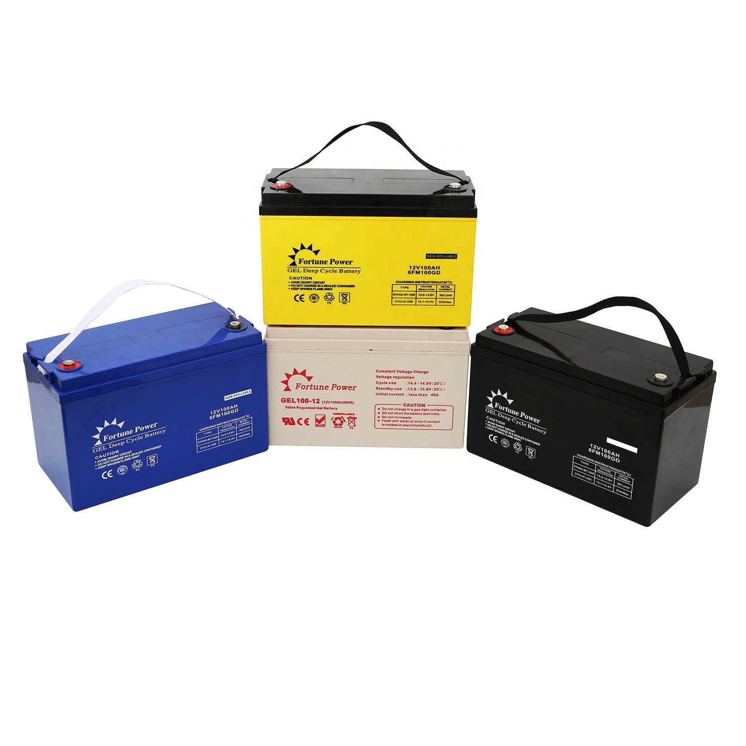 200Ah 250Ah 300Ah Deep Cycle Solar Storage Battery GEL 12V 100Ah Lead Acid Batteries