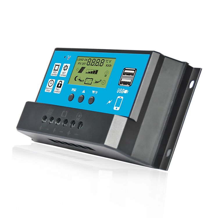 Green energy 12V 24V auto recognition 40amp 50amp 60a solar controller battery