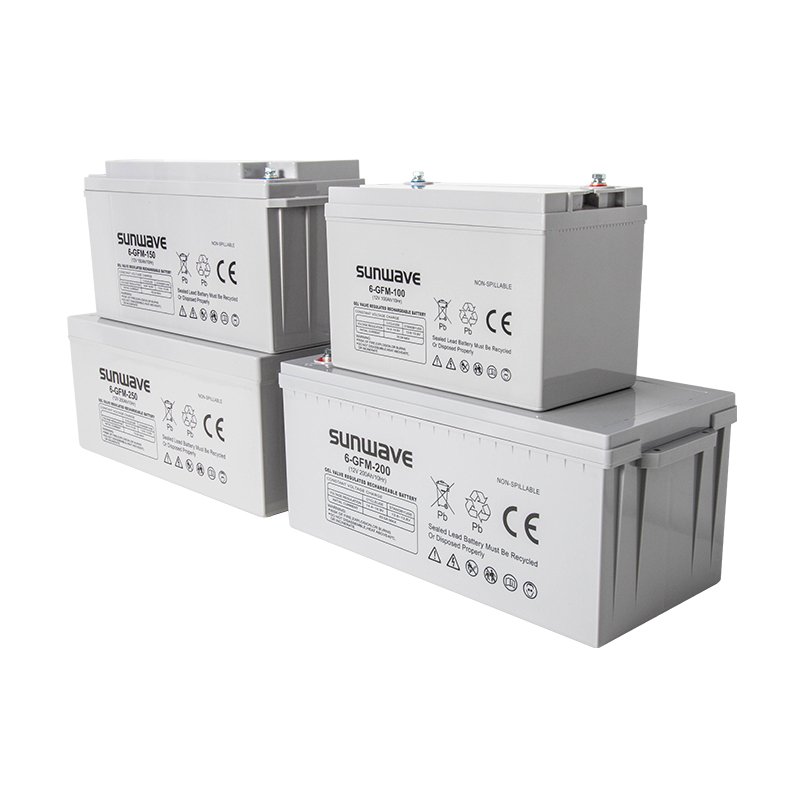 Batterie Solaire Gel Batteries 12v 12 Volt 100ah 120ah 150ah 200ah 250ah 300ah Agm Lead Acid Battery