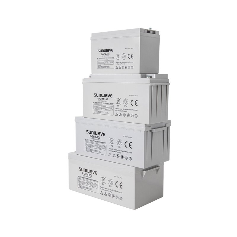 Batterie Solaire Gel Batteries 12v 12 Volt 100ah 120ah 150ah 200ah 250ah 300ah Agm Lead Acid Battery