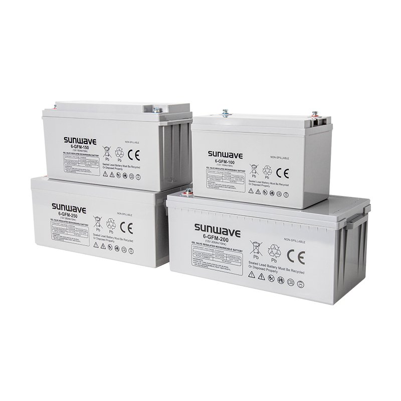 Batterie Solaire Gel Batteries 12v 12 Volt 100ah 120ah 150ah 200ah 250ah 300ah Agm Lead Acid Battery