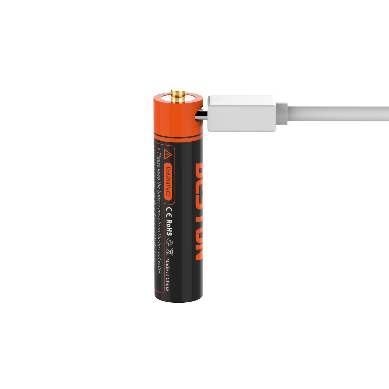 BESTON high quality USB 1.5V Lithium AAA 1000mWh rechargeable battery
