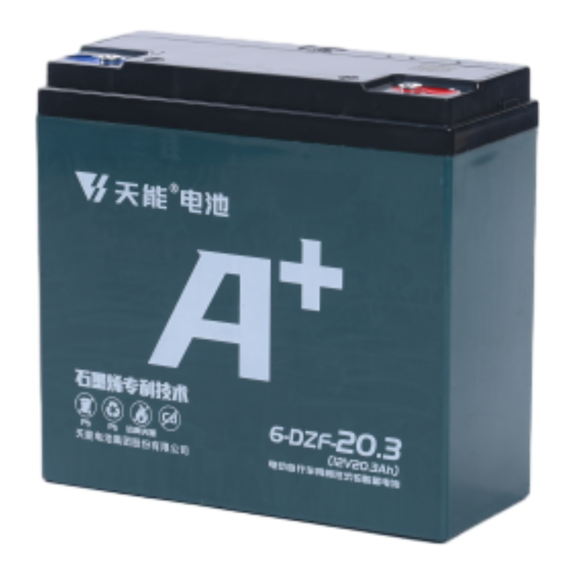 12V20.3ah Sealed Maintenance Free Battery Lead Acid Battery Factory Activated Ebike Motorcycle Battery