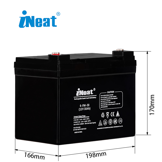 High Quality 12V 38Ah UPS Battery Sealed Lead-Acid Battery for Uninterruptible Power Supplies