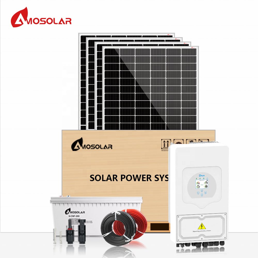 Complete Set solar panel 5000w solar home kit 5000W Hybrid Solar System 5KW 6KW 8KW 10KW kit panel solar 10000w home