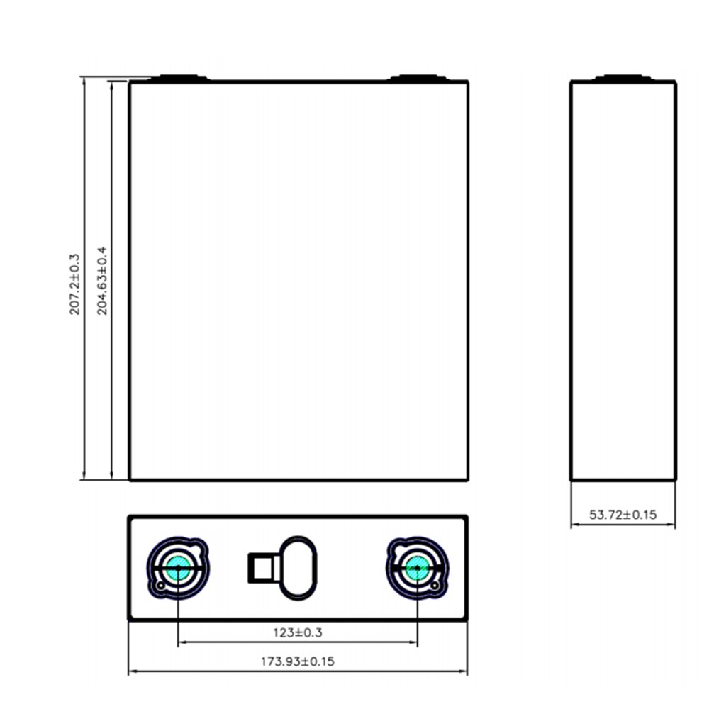 LiFePO4 Lithium Ion Battery 3.2V 230ah Lithium Battery Cells with QR code Grade A Full Matched