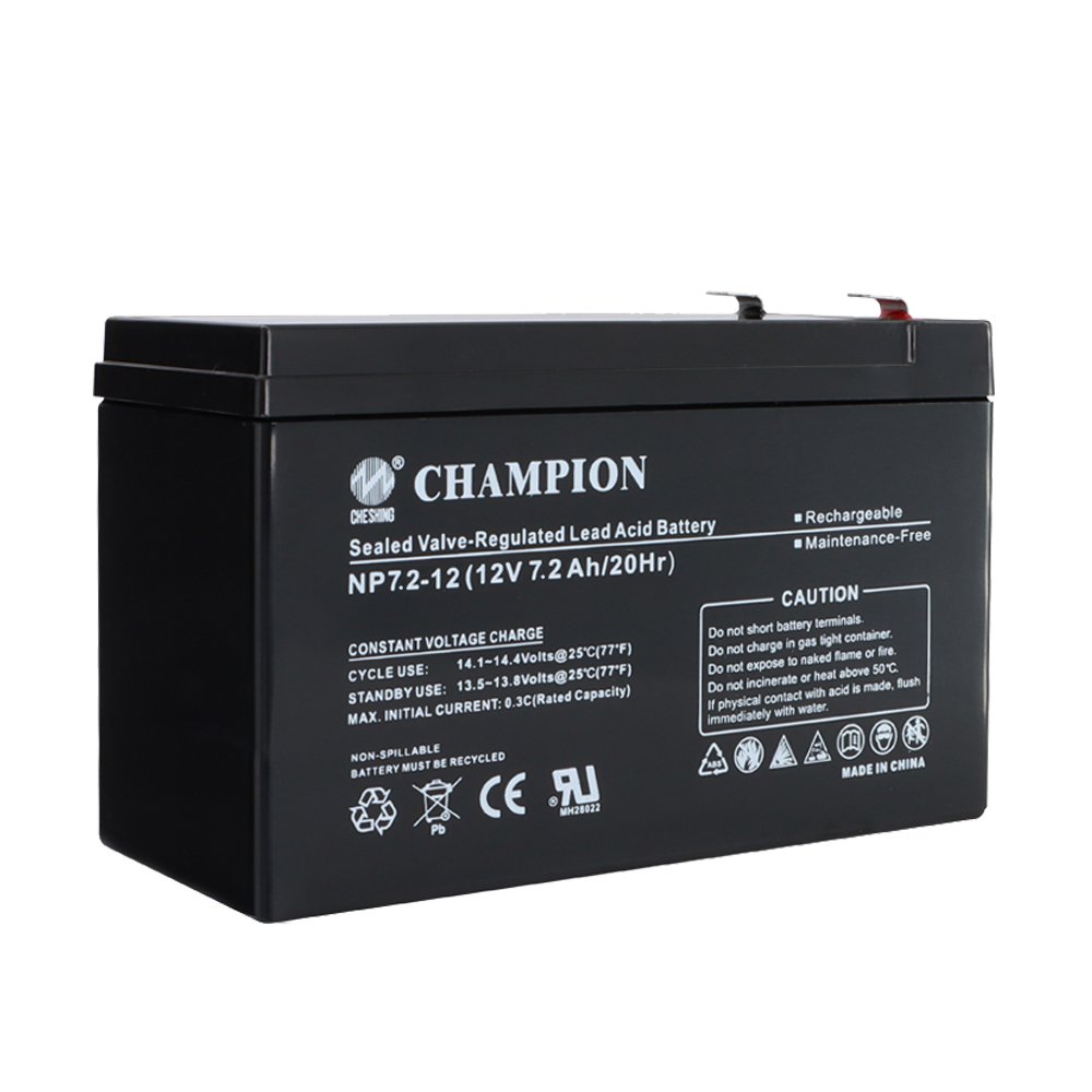 Solar gel new energy factory champion 12V 7.2ah GEL energy battery pack rechargeable ups gel solar battery for solar energy