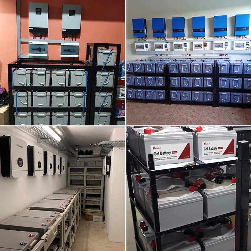 Deep Cycle Solar Storage Battery GEL 12V 100AH Lead Acid