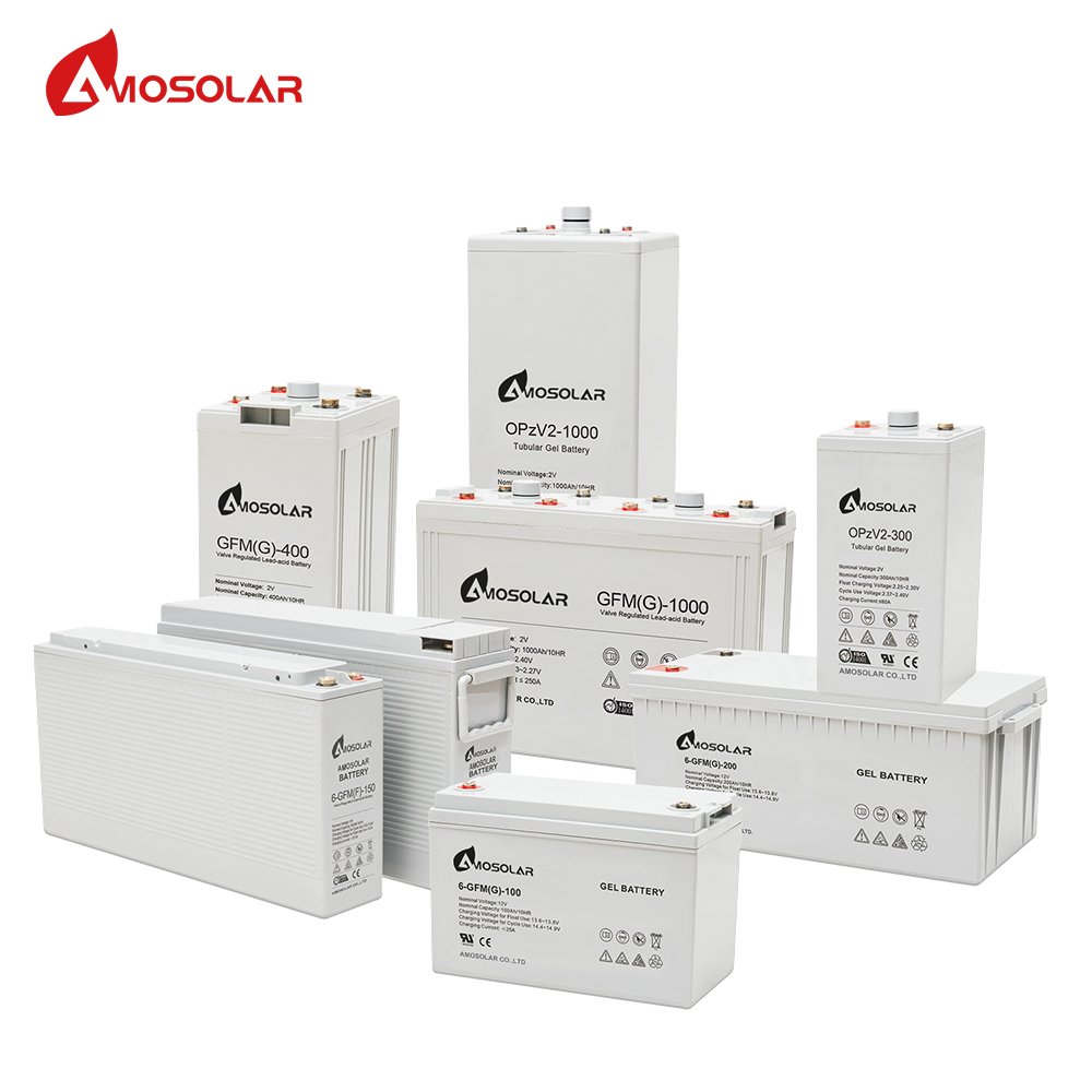 Deep Cycle Solar Storage Battery GEL 12V 100AH Lead Acid