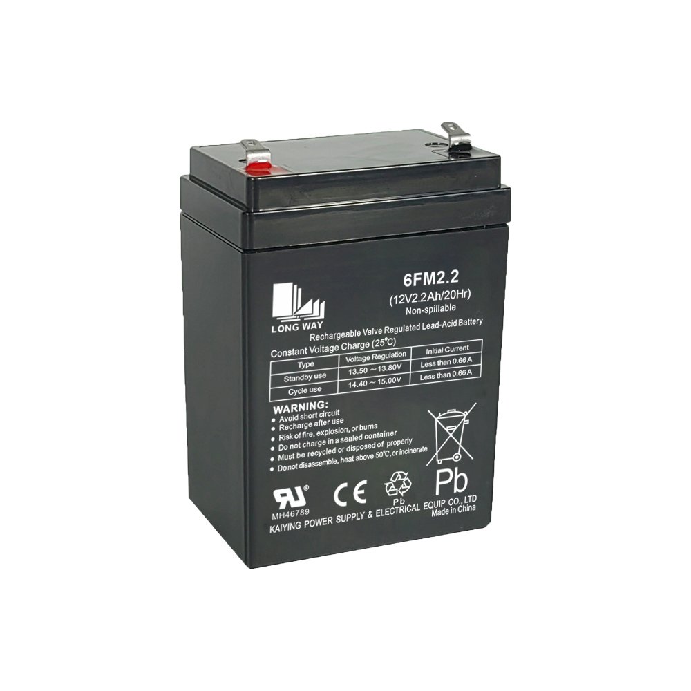 Long service life 12V2.2ah 6FM2.2R Maintenance Free Power electric Toy Cars used Lead Acid battery