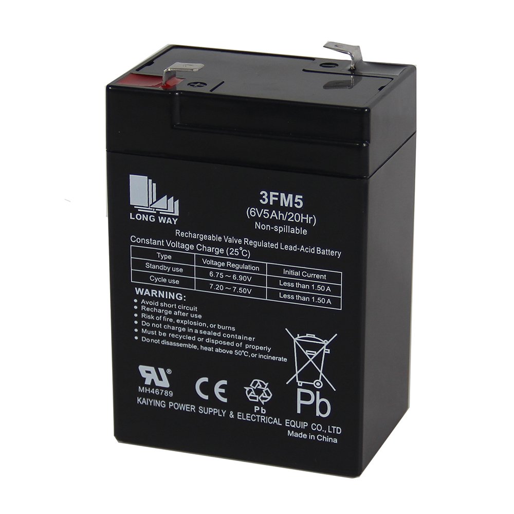 Safe toy used 6V5ah 3FM5 Maintenance Free Power Children Remote Control Toy Car Lead acid batteries for global market