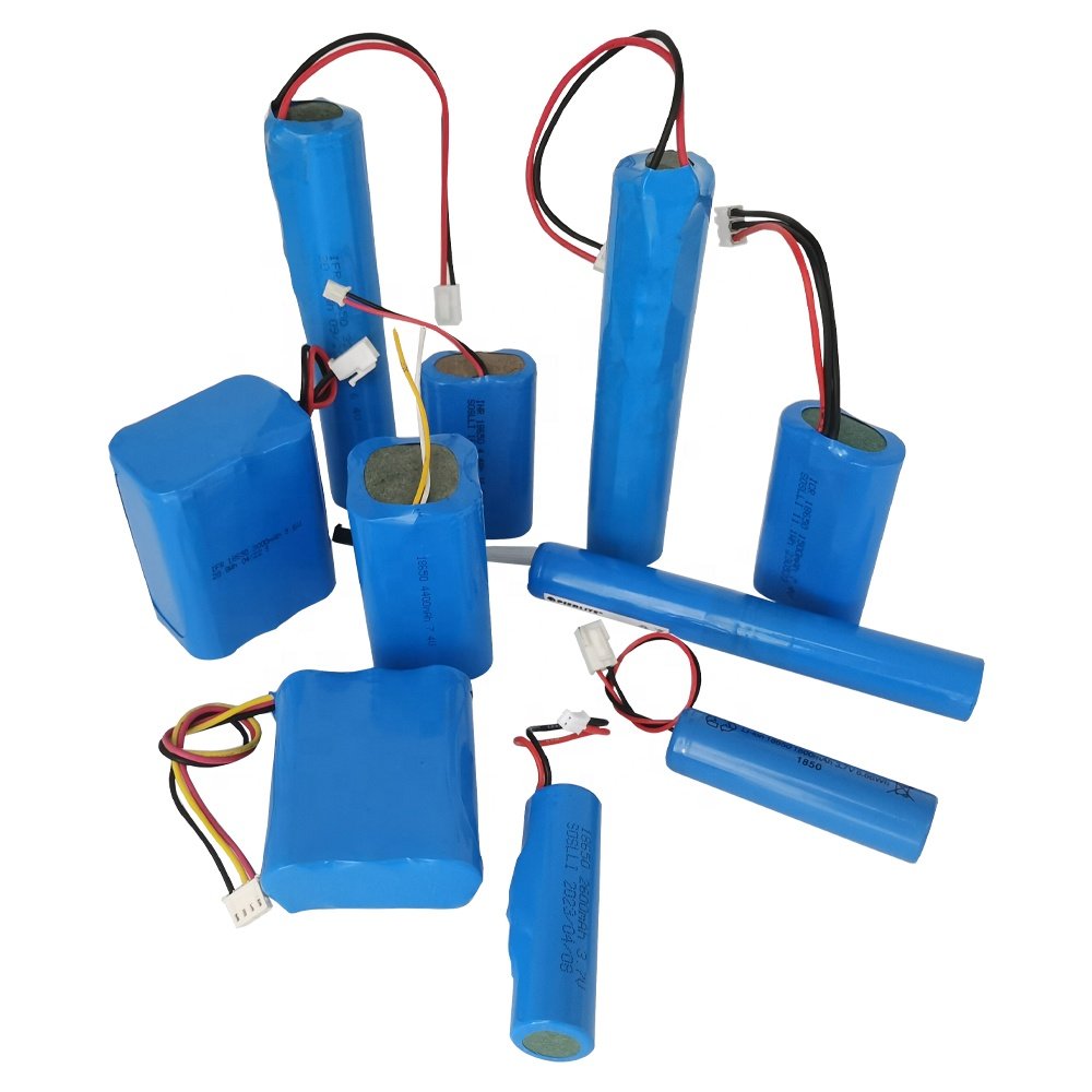 Customized Lifepo4 Battery 2600Mah 3500Mah 3.7V 7.4V 11.1V 12V 14.8V 24V 18650 32650 26650 21700 Lithium Ion Battery Pack