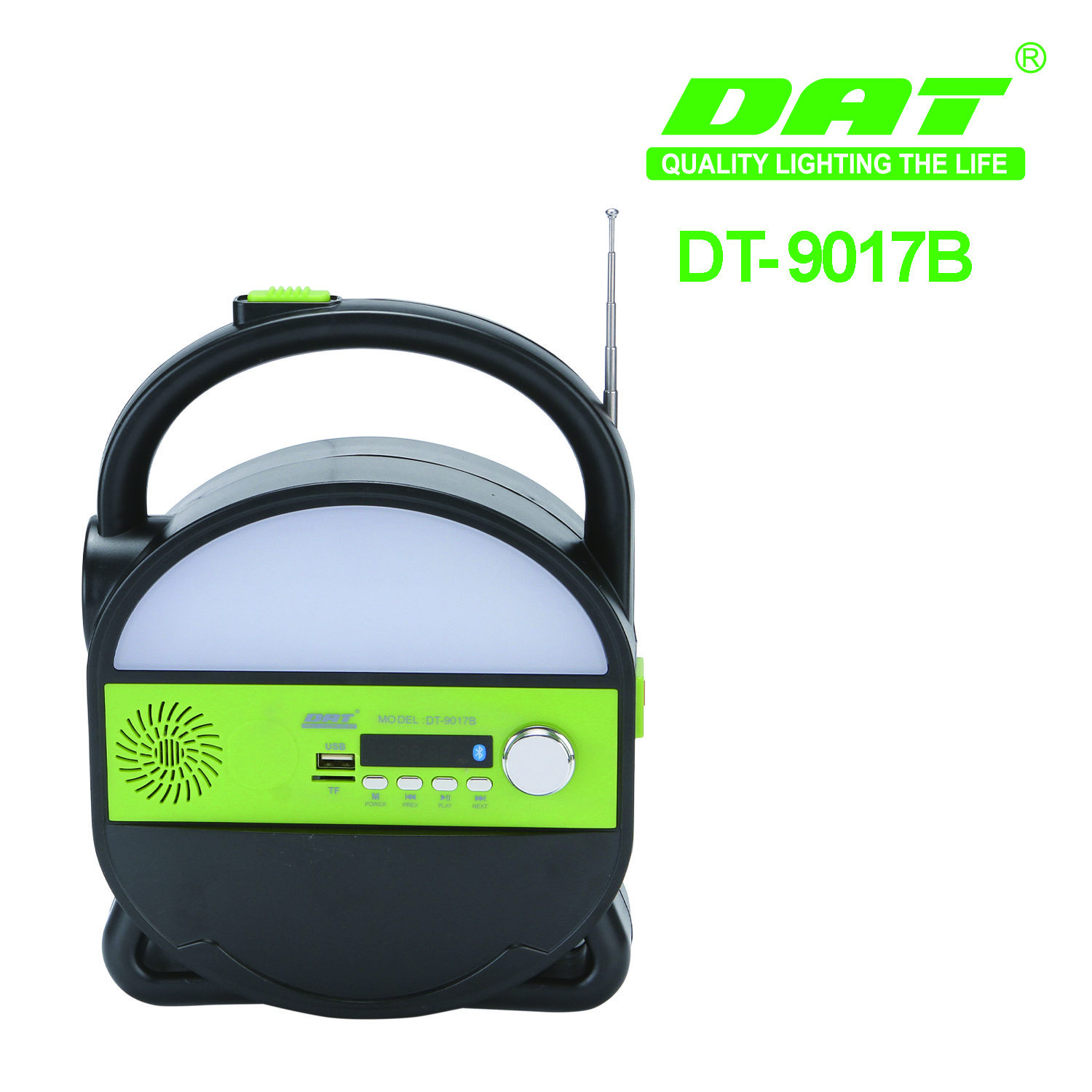 DT-9017B DAT solar energy system kits home solar lighting system with three bulbs solar mini inverter solar FM radio