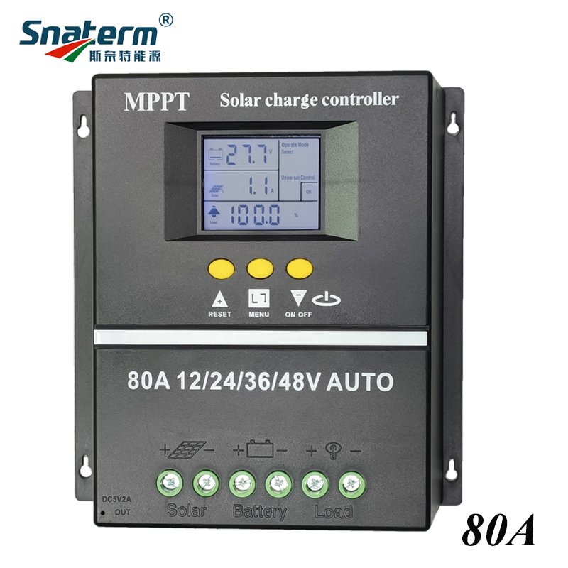 In stock MPPT Solar Charge Controller SY48100A 80A 60A Panel Controllers For Lead Acid Battery