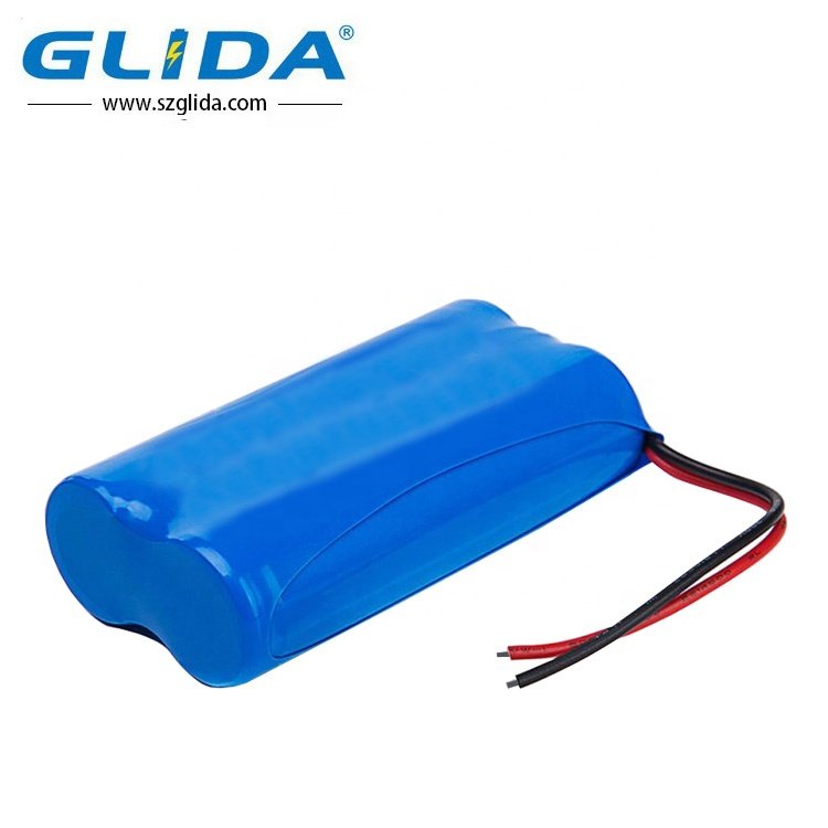 Rechargeable Li-ion 18650 2S1P 7.4V 2200mAh Lithium Ion Battery Pack