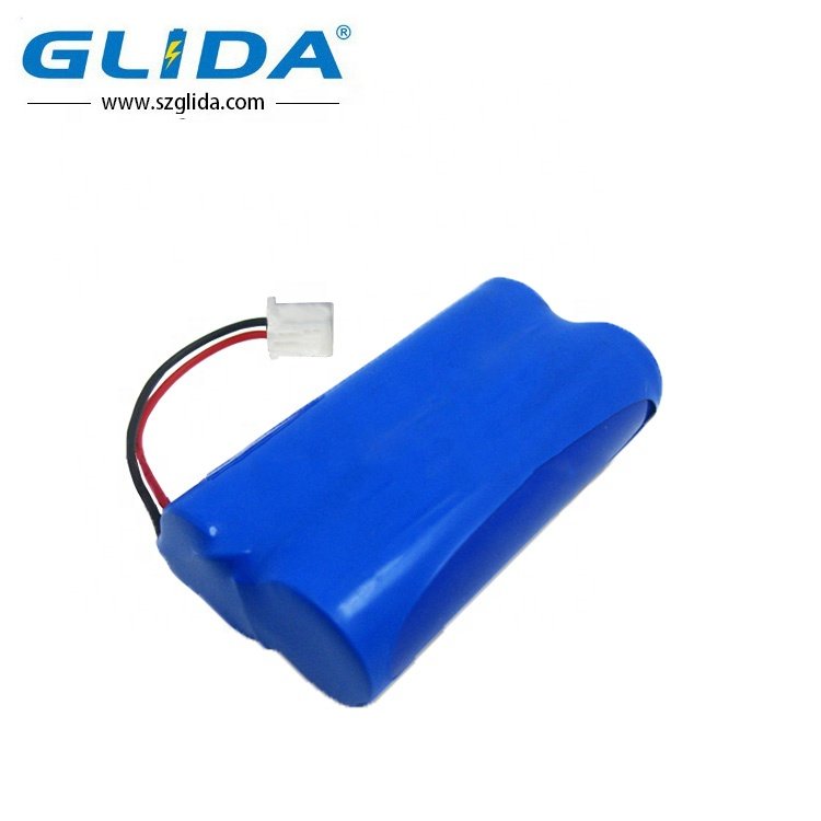 Rechargeable Li-ion 18650 2S1P 7.4V 2200mAh Lithium Ion Battery Pack