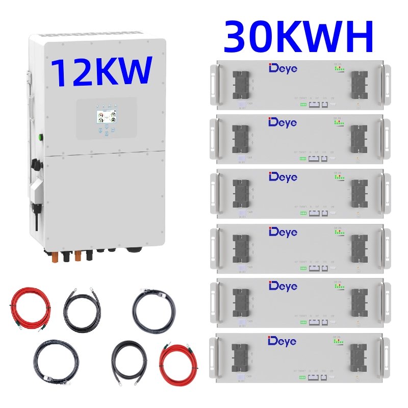 Deye Lithium Ion Batteries SE-G5.1Pro -B Lifepo4 Lithium Battery RW-M6.1-B BOS-G Rack Energy Storage System Low High Voltage