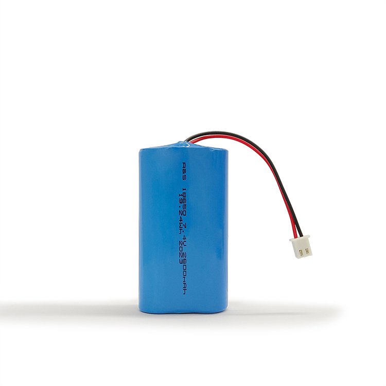 China Factory li-ion 18650 2500mAh 7.4v 2600mah lithium ion battery pack with PCM and JST Connector