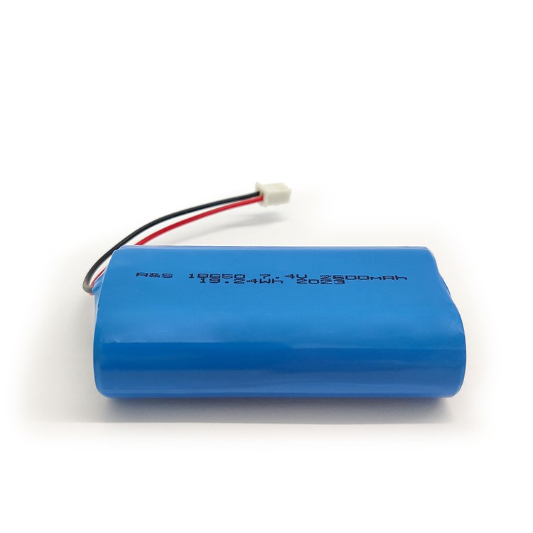 China Factory li-ion 18650 2500mAh 7.4v 2600mah lithium ion battery pack with PCM and JST Connector