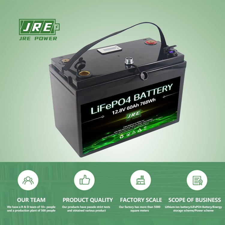 12v 60Ah 768Wh electric boat deep cycle lifepo4 12.8v 12 volts lithium ion Submarines fishing marine RV battery pack