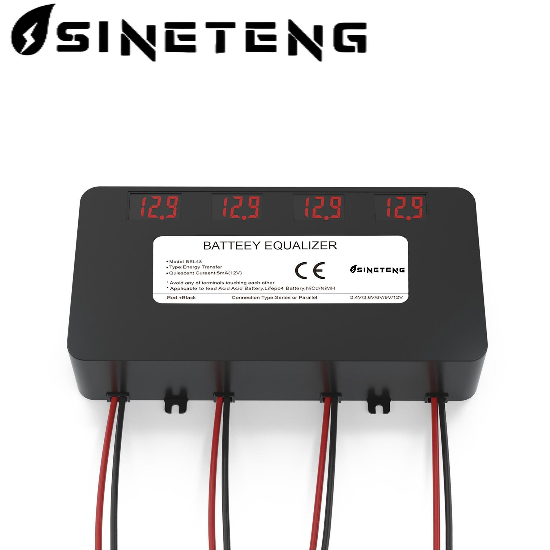 12V 80Ah 100Ah 150Ah 200Ah 250Ah Lead Acid AGM Flooded Voltage Equalizers Balancers for MF 24V 48V Gel Battery Balancer