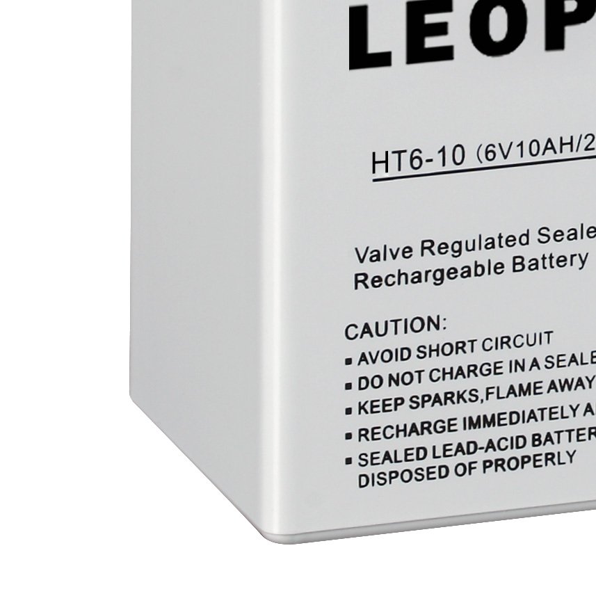 LEOPARD sealed AGM Deep cycle VRLA gel 6v 10ah solar panel Sealed Lead Acid battery for backup system