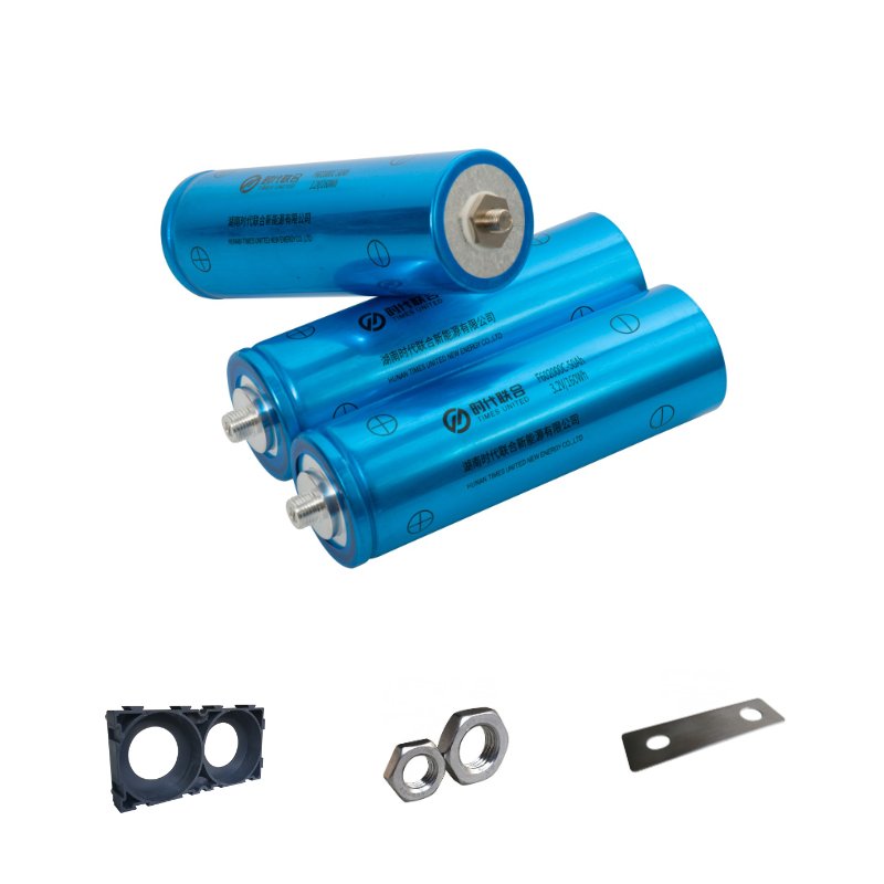 lithium ion batteries 3.2V 50Ah Cylindrical LiFePO4 battery cell Easy to assemble lithium cell for custom battery pack