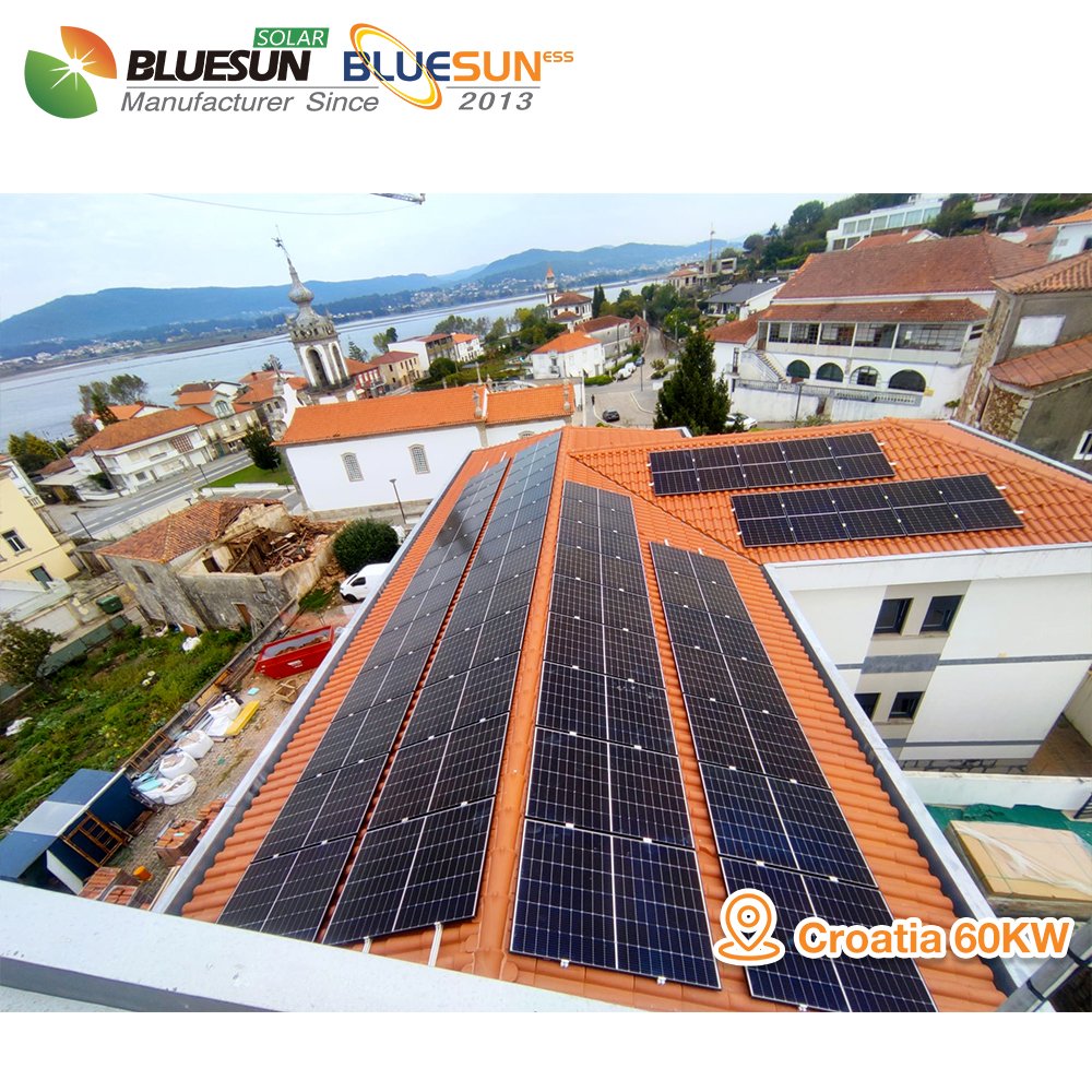 Bluesun Hot Sale BYD Solar Battery 24V 200AH EU Stock Lithium Battery 48V 200AH for Solar System