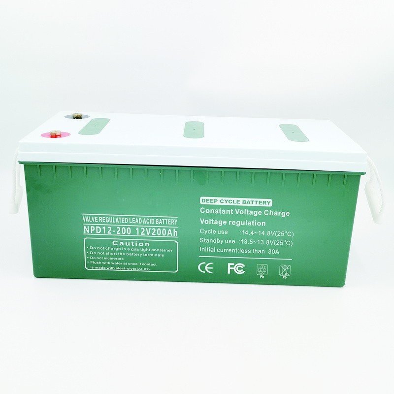 Deep Cycle Solar Battery Gel energy storage battery 12V 200ah 250Ah Lead-acid battery For home system