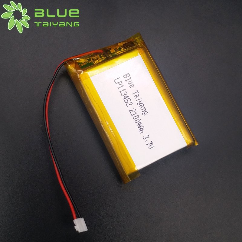 Medical equipment with MSDS certification 113452 lithium ion polym batt 3.7v 2100mah 2000mah li-ion battery