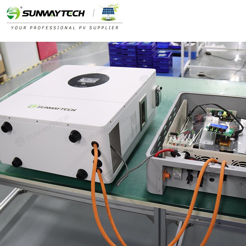 Sunway lithium solar batteries 51.2V electric battery 102Ah 5.22kwh lifepo4 lithium ion battery for solar panel