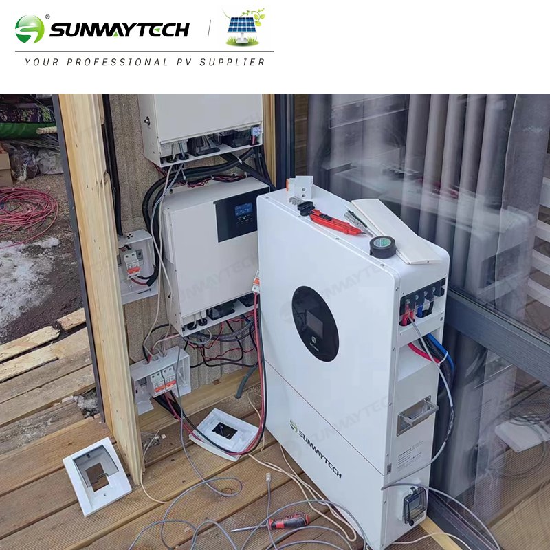Sunway lithium solar batteries 51.2V electric battery 102Ah 5.22kwh lifepo4 lithium ion battery for solar panel