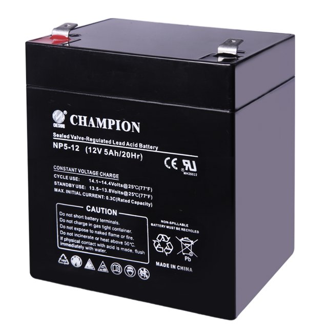 OEM/OM Quick Replacing Powerful 6V 12V VRLA AGM Lead Acid Batteries Black Carton Box Ce Power Supply ABS Plastic 12v 5ah