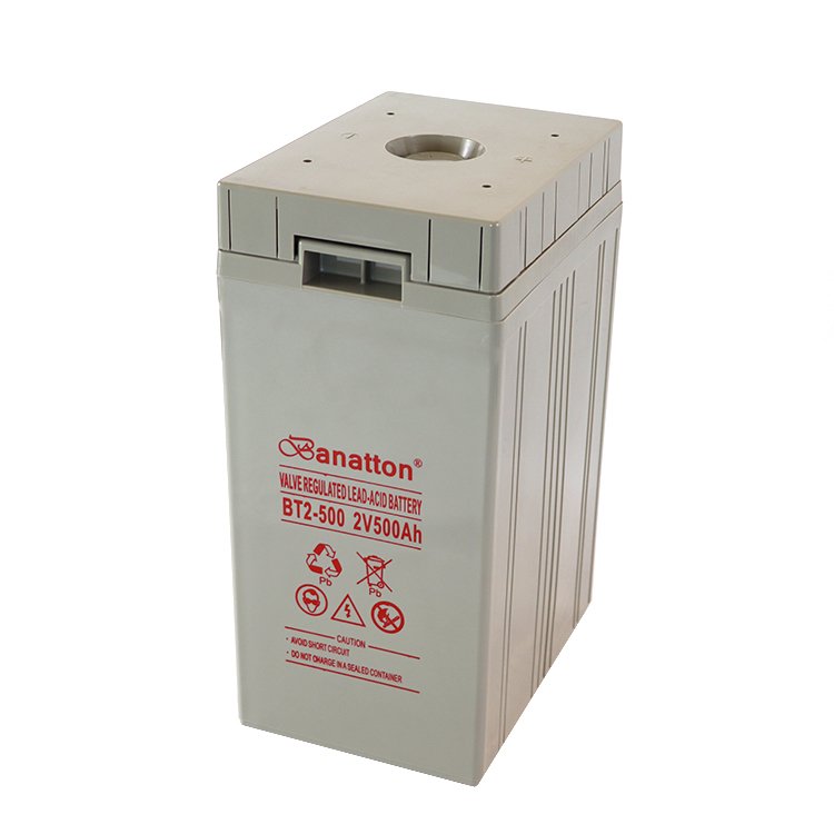 Banatton AGM 2v 500ah Solar battery Factory Prices Deep Baterias De Litio Sealed Lead Acid Battery Accu Bateri Solar Pil