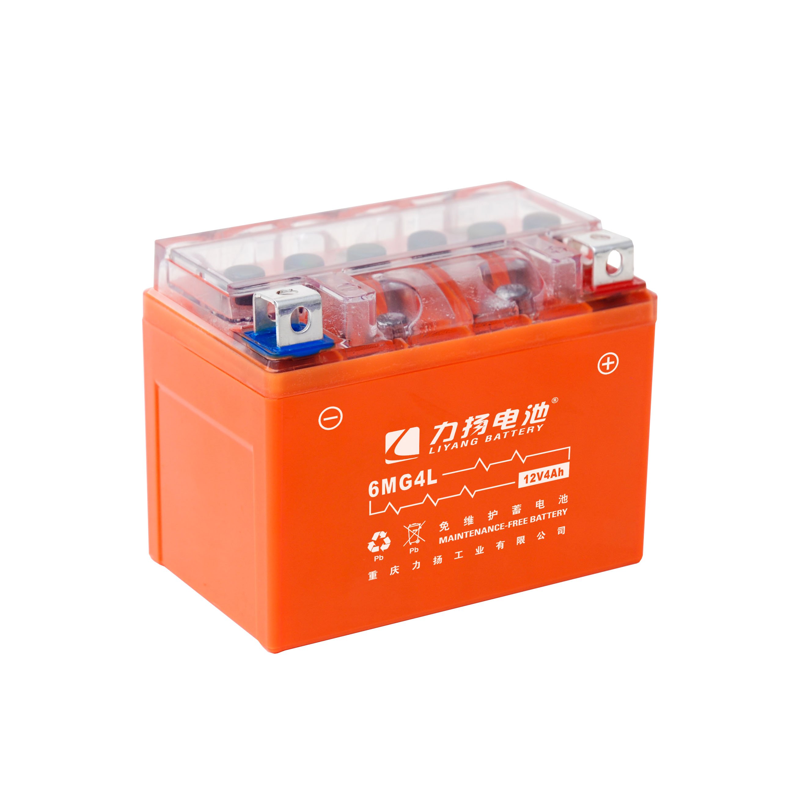 GEL 6MG4L 6mf4l liyang maintenance free start motorcycle battery lead acid battery Motorcycle Batteries